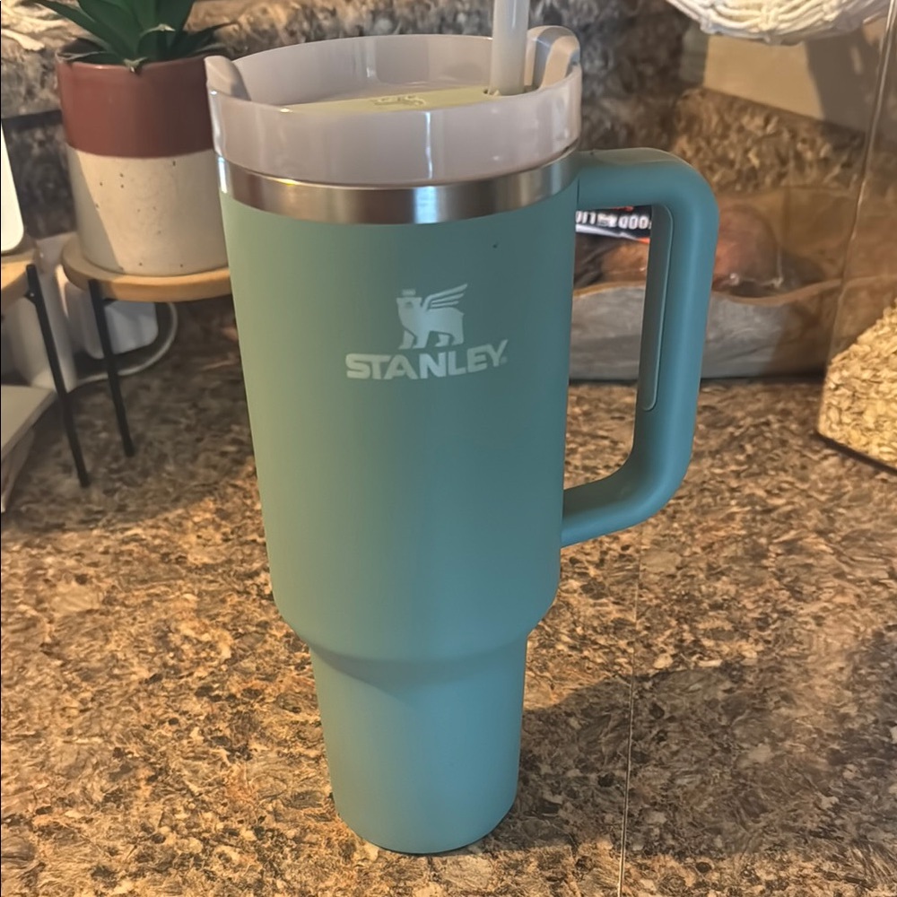 Stanley Teal Travel Mug